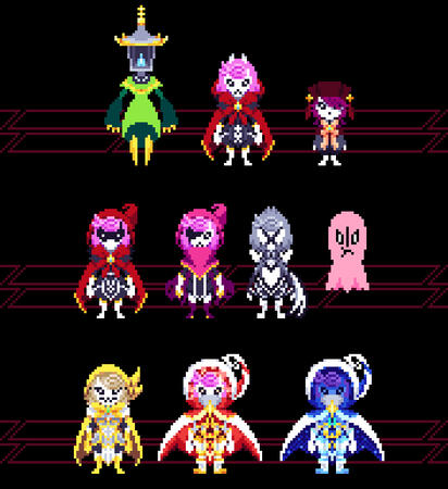 Undertale Red - AU Reds + Rainshade Beta Designs